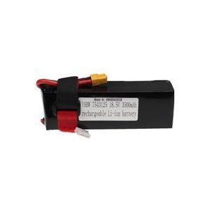 Vhbw - Akku kompatibel mit XT60 Stecker für Modellbau z.B. Racing Car, Helikopter, Flugzeug (3500mAh, 18,5V, Li-Polymer)