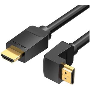 Vention - Kabel hdmi 2.0 4k gewinkelt aaqbi/ hdmi male - hdmi male/ 3m/ schwarz