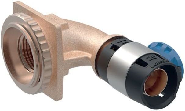 FlowFit Anschluswinkel 620891001 dn 15, ø 20 mm, Rp 1/2, 90Grad, für Unterputz-Spülkasten - Geberit