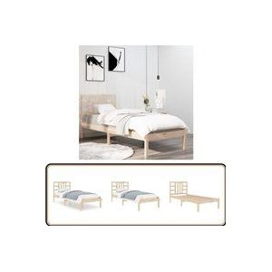 Massivholzbett 90x200 cm - Holzbett - Kiefernholzbett - Doppelbett - Boxspringbetten - Bettrahmen