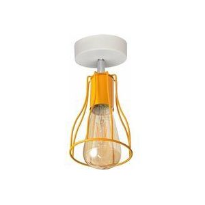 Helam - tube Halbbündiges Licht Weiß, Orange 10cm