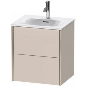Durait XViu 4131 Waschtischunterbau wandhängend, 2 Schubkästen,