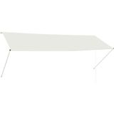 Einziehbare Markise 350×150 cm Creme Vidaxl