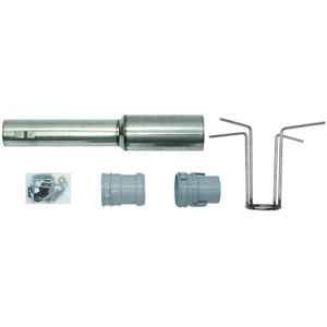 Set 3 Grundelemente Edelstahl für Abgassystem dn 60 pp flexibel - Vaillant