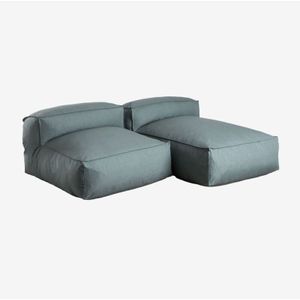 SKLUM Sofa Modular Chaise Longue de 2 Stück Dojans Grün Éter