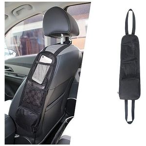 Csparkv - 42x14 Sitz-Seiten-Organizer, Aufbewahrungstasche, Telefonhalter, Netztasche für alle Beifahrersitze für Autos und LKWs