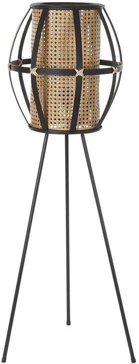 Dkd Home Decor - Stehleuchte dkd homedecor braun schwarz Metall Bambus 50 w 220 v 38 x 38 x 119 cm