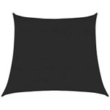 Sonnensegel 160 g/m² Trapezform Schwarz 4/5x4 m hdpe Vidaxl