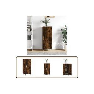 Sideboard Räuchereiche 34,5x34x90 cm Holzwerkstoff - Sideboard - Wohnwand - Regal - Wohnzimmermöbel - Holzmöbel