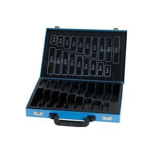 Metallmagazin leer blau 170-teilig din 338 Format