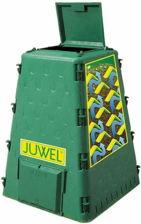 Kompostbehälter Komposter Aeroquick 420 + Belüftungssystem Nutzinhalt 420l - Juwel