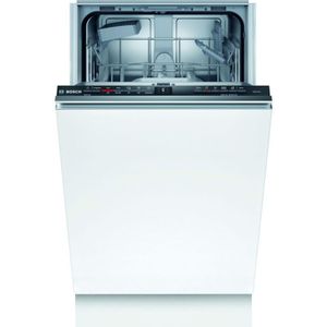 Geschirrspüler Bosch SPV2IKX10E Serie 2, vollintegriert, f, 45 cm, 78 kWh/100 Zyklen, 9 mgd, Silence, InfoLight, Extra-Trocknung, Vario-Korb, Home