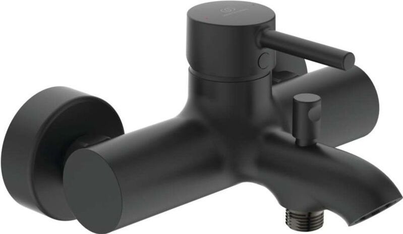 Ideal Standard CeraLine - Badewannen-Wand-Armatur, schwarz BC199XG