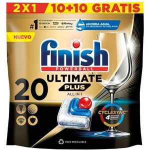 Geschirrspültabs Ultimate Plus (20 Stück) - Finish