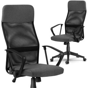 Sofatel Sydney Micromesh-Bürostuhl, dunkelgrau