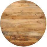 Vidaxl - Tischplatte ø 70x2,5 cm Rund Massivholz Mango