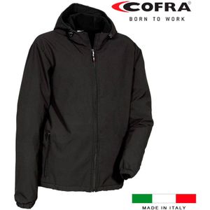 Cofra - Softshelljacke Vannas schwarz Größe xl