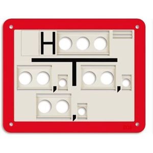 Plastik GmbH Hinweisschild DIN4067C 140/100 mm Wasser' blau leer ohne 10mm Feld 041033-2 - Franken