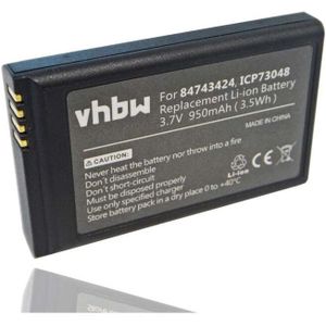 Vhbw - Akku kompatibel mit Polycom Kirk 5020, 5040 schnurlos Festnetz Telefon (950mAh, 3,7V, Li-Ion)