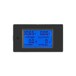 Digitales Voltmeter, Amperemeter, Leistungsmesser, Multimeter, DC 6,5–100 V, Strom, Spannung, Energiezähler, Batterietester,