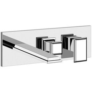 Gessi - Eleganza, Fertigmontageset, für WANNE-Einhebelmischer, mit