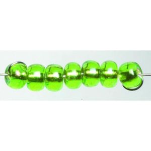 Glorex Rocailles 4,5 mm 17 g, grün Schmuckbasteln