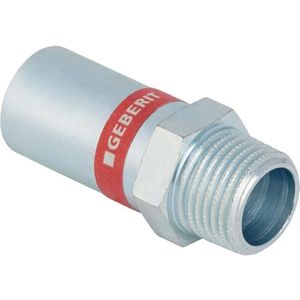 Geberit Mapress C-Stahl Übergang mit Außengewinde und Einschubende Außendurchmesser 12mm
