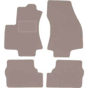 Beige Veloursmatten für: Opel Zafira A Minivan (1999-2005)