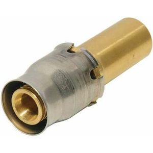 Alpex Plus Übergang auf Kupfer- und Präzisionsstahlrohr 20 x 22 Steckfitting ms 87320737