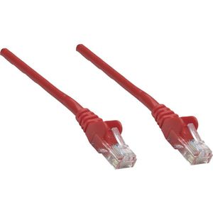 338394 RJ45 Netzwerkkabel, Patchkabel cat 5e u/utp 1.50 m Rot 1 St. - Intellinet
