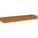 Hochbeet 387x100x36 cm Cortenstahl Vidaxl