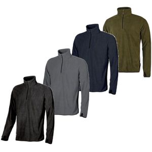 U-Power Artic Mikrofleece-Arbeitssweatshirt - S - Schwarze
