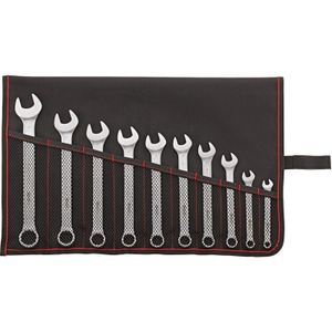 Ringmaulschlüssel-Satz DIN3113A 8-24mm, 10-teilig in Rolltasche - Format
