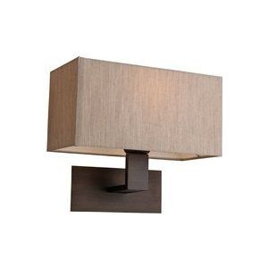 Firstlight Prince - 1 Licht Single Indoor Wandleuchte Bronze, Oyster Shade, E27