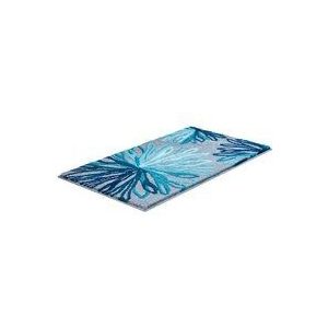Grund - art Badematte 60 x 100 cm Türkis/Grau-17024145