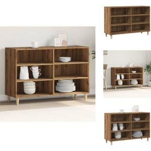 Vidaxl - Sideboard Artisan-Eiche 103,5x35x70 cm Holzwerkstoff - Sideboard - Sideboards - Schrank - Anrichte