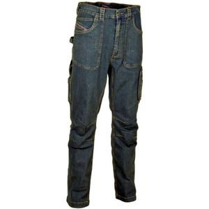 Trade Shop - barcelona Cofra jeans elastische arbeitsschutzhose - 48