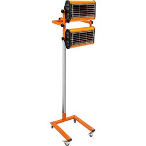 Infrarot-Wärmelampe, Farbhärtungslampe Infrarotstrahler Infrarot Heizstrahler Heizstrahler Infrarot Heizstrahler Terrasse Elektrisch 2000 w mit 360°