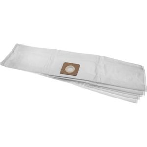 10x Staubbeutel kompatibel mit Bosch UniversalVac 15 Staubsauger - Mikrovlies, 83cm x 19,9cm Weiß - Vhbw