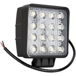 Lampe de travail carrée 16 led Lumière diffusée JBM 53045