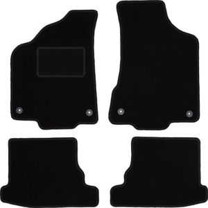 Schwarze Veloursmatten für: Volkswagen Polo III 6N Fließheck, Limousine, Classic (1994-1999)