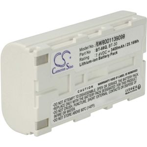 Vhbw - Akku Ersatz für Topcon BT-30, BT-62Q, BT-65Q, BT-66Q für Messgerät (3400mAh, 7,4V, Li-Ion)