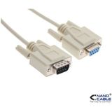 Nano Cable - Nanokabel - Kabel serie null modem db9m/h - db9/h 3.0m