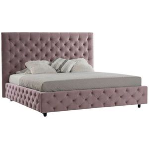 Rosafarbenes Sondrio-Container-Doppelbett
