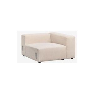 Sklum - Rechtes Eckmodul (115x113 cm) mit hoher Armlehne für Bruna-Modulsofa