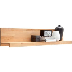 Wandboard 150 cm, Kernbuche massiv geölt, FOSSANO-06