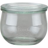 Siena Home - Tulpe-Glas 'Cucinare' Rundrand 580 ml Weck-Glas, Rundrand-Deckel