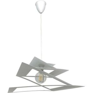 Urban moderner weißer Kronleuchter 47 x 100 cm