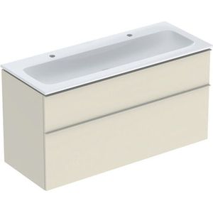 Geberit iCon Set Möbelwaschtisch mit Unterschrank, 2 Schubladen,