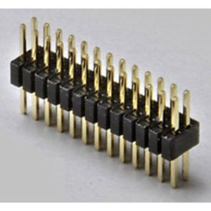 TRU COMPONENTS Stiftleiste (Standard) Anzahl Reihen: 2 Polzahl je Reihe: 2 TC-2506328 1 St.